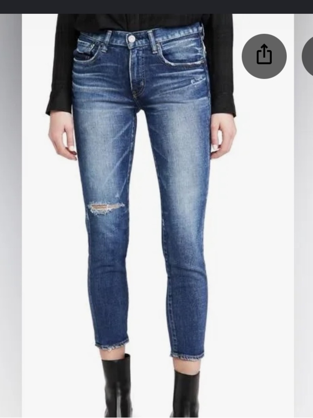 Moussy Vintage Faulkner Skinny Jeans Size 26